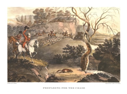 'Preparing for the Chase', late 18th-early 19th century, (c1955). Creator: Unknown.