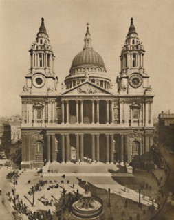 'The Great Church Built By Wren On The Site of Old St. Paul's', c1935. Creator: Francis Frith & Co.