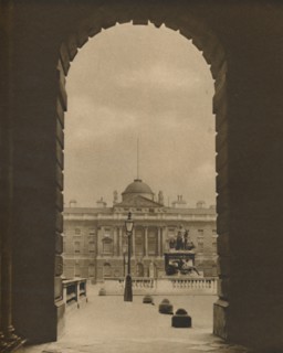 'A Passing View of Somerset House From The Strand', c1935. Creator: Donald McLeish.
