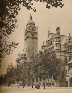 'Where London University Shares Quarters With The Imperial Institute', c1935. Creator: Donald McLeish.