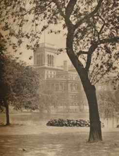 'St. James's Park and the Lake Looking Towards The Foreign Office', c1935. Creator: Donald McLeish.