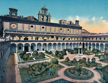 'Napoli - Chiosco Di S. Martino', c1900. Creator: Unknown.