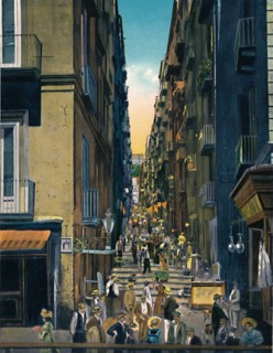 'Napoli - Gradoni Di Chiaia', c1900. Creator: Unknown.