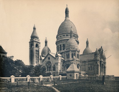 'Paris. -  La Basilique Du Sacré - Coeur, c1910. Creator: Unknown.
