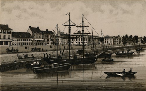 'The Quay', c1880. Creator: Unknown.