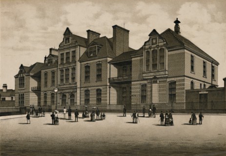 'The Hospital', c1880. Creator: Unknown.