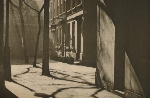 'In Wardrobe Court, Built on the Site of a Royal Museum', c1935. Creator: Unknown.