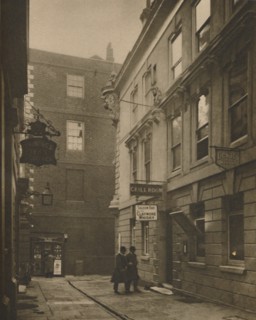 'In Devereux Court, Full of Eighteenth-Century Associations', c1935. Creator: Walter Benington.