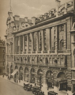 'South Front of the Piccadilly Hotel, Erected in 1908', c1935. Creator: Donald McLeish.