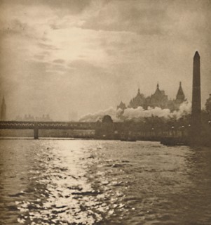 'Where The Iron Road To Dover Crosses The River', c1935. Creator: Paterson.