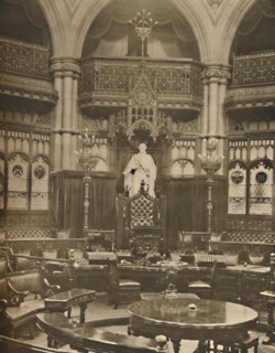 'George III. Presides in the Common Council Chamber in the Guildhall', c1935. Creator: King.
