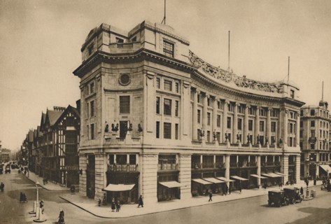'East India House, Liberty's Individualised Frontage on the New Regent Street', c1935. Creator: Lemere.