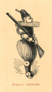 'Original Beefeater', 1897.  Creator: John Leech.
