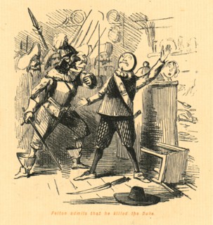 'Felton admits that he killed the Duke', 1897.  Creator: John Leech.