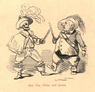 'One, Two, Three, and Under', 1897.  Creator: John Leech.