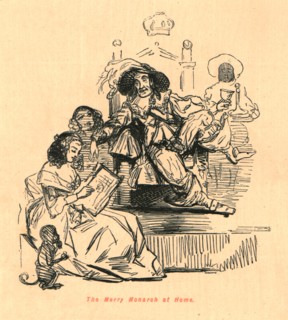 'The Merry Monarch at Home', 1897. Creator: John Leech.