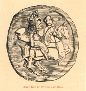 'Great Seal of William and Mary', 1897.  Creator: John Leech.