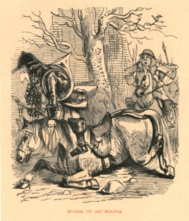 'William III. out Hunting', 1897.  Creator: John Leech.