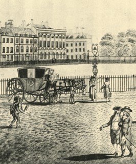 'Hackney-Coach', 1787, (1925). Creator: Unknown.