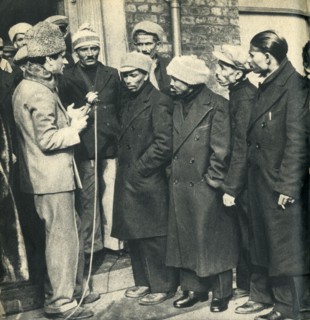 'The Navy's here.' Cossack's rescue of British seamen from the Altmark.', 1942 Creator: Unknown.