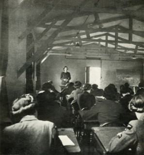 'W.A.A.F. Officer Lectures', c1943. Creator: Cecil Beaton.