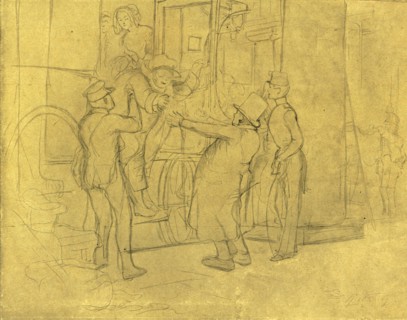 'Willkommen', mid-late 19th century, (c1924). Creator: Carl Spitzweg.