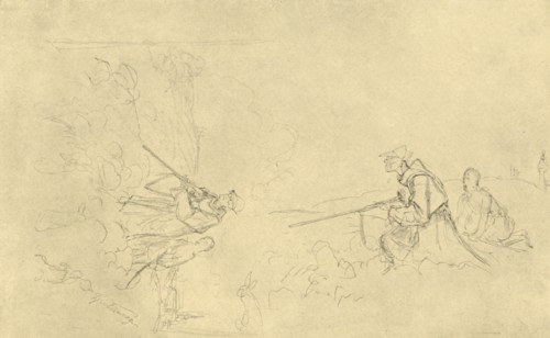 'Der Sonntagsjäger', mid-late 19th century, (c1924). Creator: Carl Spitzweg.