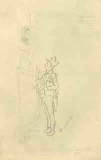 'Der Gratulant', mid-late 19th century, (c1924). Creator: Carl Spitzweg.