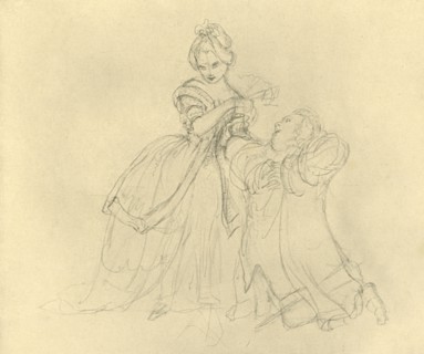 'Erhörung', mid-late 19th century, (c1924).  Creator: Carl Spitzweg.
