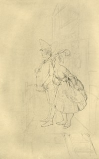 'Treten Sie ein, meine Herrschaften!', mid-late 19th century, (c1924).  Creator: Carl Spitzweg.