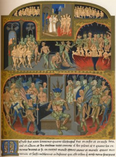 Souls condemned to Hell, second half of the 15th century, (1849). Creator: Kellerhoven.