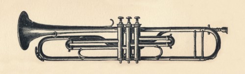 'Chromatic Trumpet', 1895. Creator: Unknown.