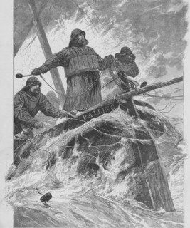 'Throwing the Life-Line', 1890. Creator: Unknown.