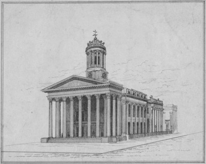 'Royal Exchange, Glasgow', 1832. Creator: David Allen.