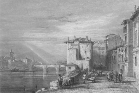 'Verona', 1832. Creator: Edward Francis Finden.