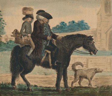 'The Triumphal entrance of a Peck loaf into Grandchester', c1787. Creator: Unknown.