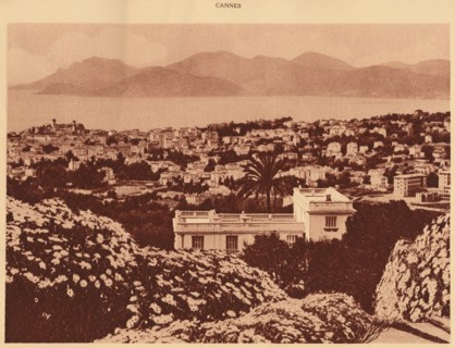 'General view taken from Pezou, Cannes', 1930. Creator: Unknown.