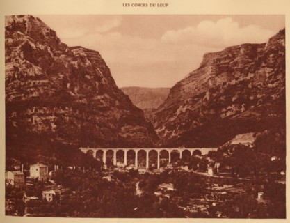 'The Viaduct and the access to the Gorges', 1930. Creator: Unknown.
