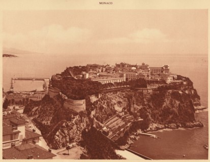 'General view of the Principality of Monaco', 1930. Creator: Unknown.