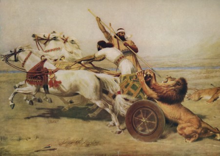 'The Hunter Hunted', late 19th-early 20th century, (1922).  Creator: Briton Riviere.