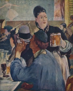 'La Serveuse De Bocks', ('The Waitress'), 1879, (1937). Creator: Edouard Manet.