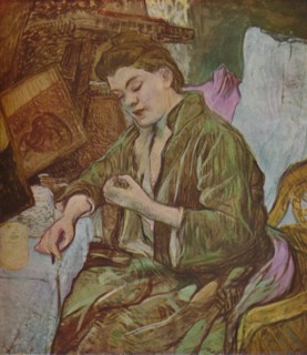 'La Toilette', ('Getting Ready'), 1891, (1937). Creator: Henri de Toulouse-Lautrec.