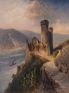 'Ruine Ehrenfels', (Ehrenfels Castle), 1923. Creator: Nikolai of Astudin.
