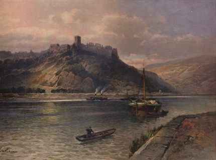 'Ruine Rheinfels', (Rheinfels Castle), 1923. Creator: Nikolai of Astudin.