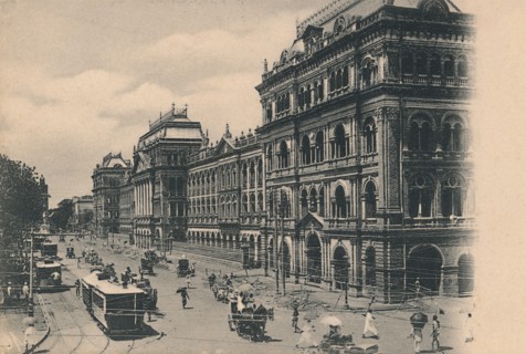 'View of Writers Buildings, Calcutta', c1910. Creator: Johnston & Hoffmann.