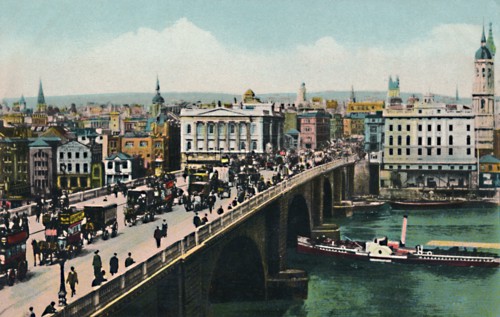 'London Bridge', c1900s. Creator: Unknown.