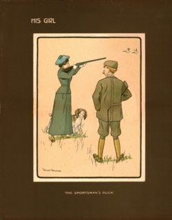 His Girl, The Sportsman's Duck.  Creator: Victor Venner.