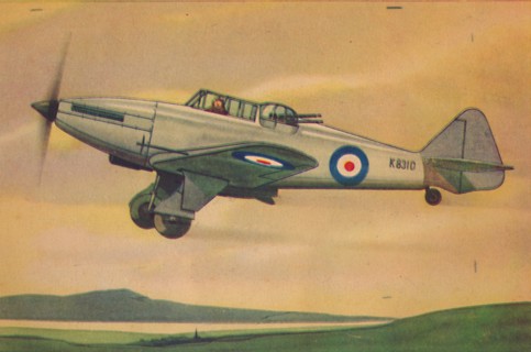 'Boulton Paul "Defiant" Fighter Monoplane', c1944. Creator: Unknown.