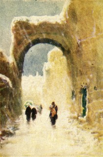 'Jerusalem in Winter - John x. 22, c1924. Creators: James Clark, Henry A Harper.