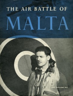 Front cover of "The Air Battle of Malta", 1944. Creator: Unknown.
